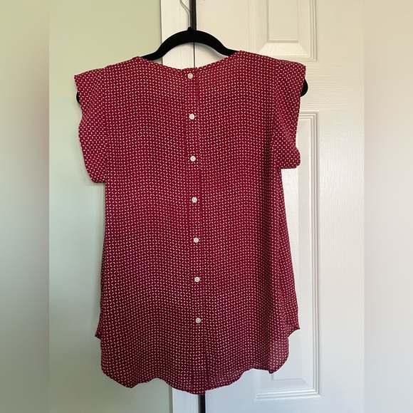 Loft checkered blouse - Picture 3 of 3